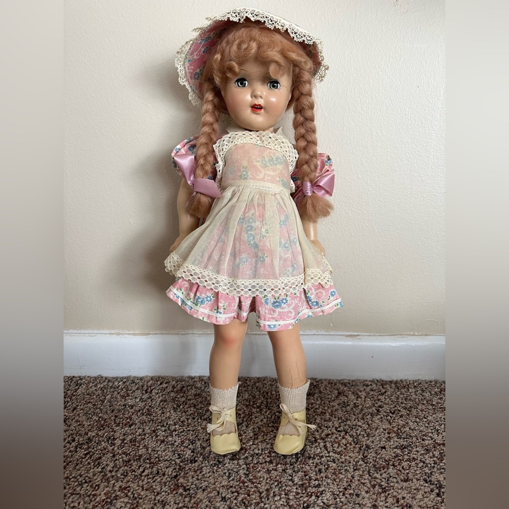 Collectible porcelain doll from 1947